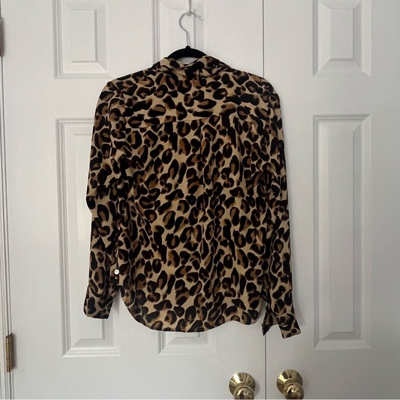 Scotch & Soda Leopard Print Blouse XS - Picture 3 of 11